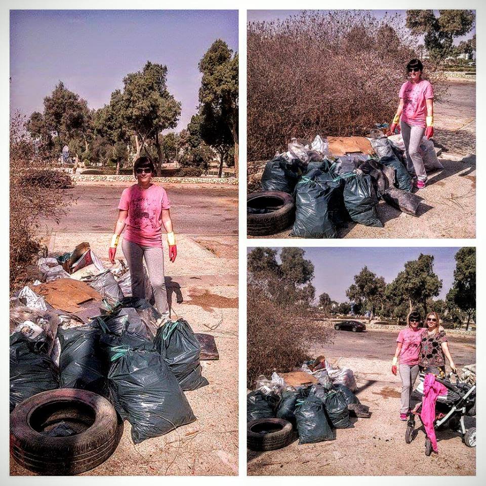 יוזמה יפה של נשים אכפתיות- ניקו את רחוב יהודה הלוי